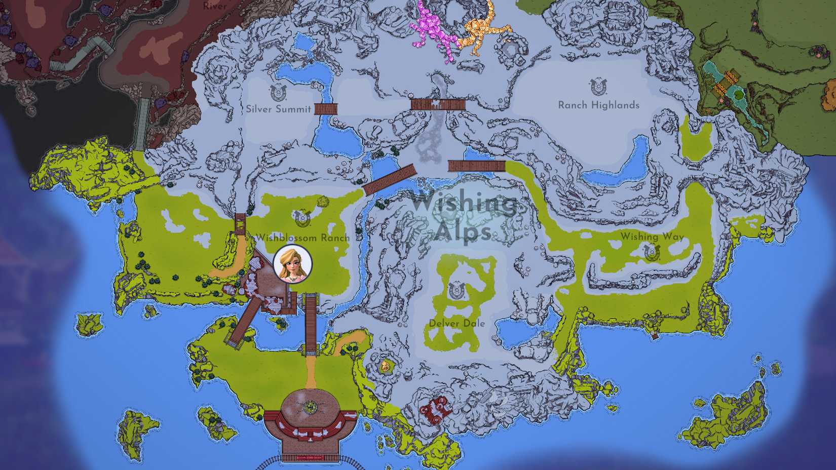 wishing alps biome in ddv