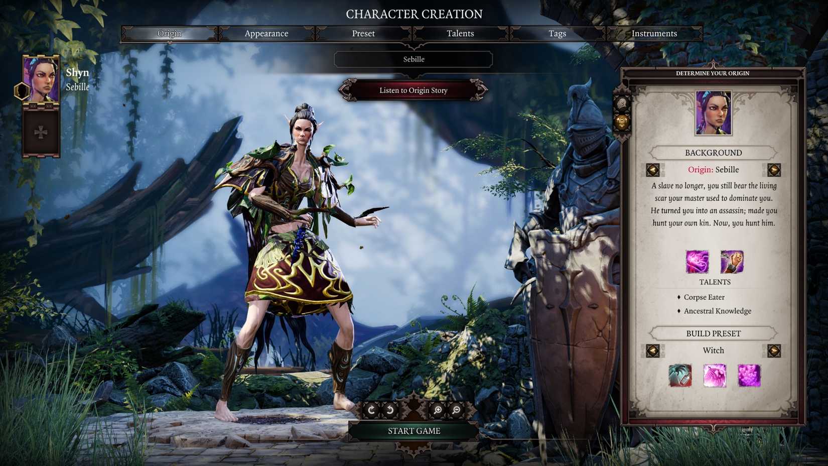 Witch build for sebille in divinity original sin 2 dos2