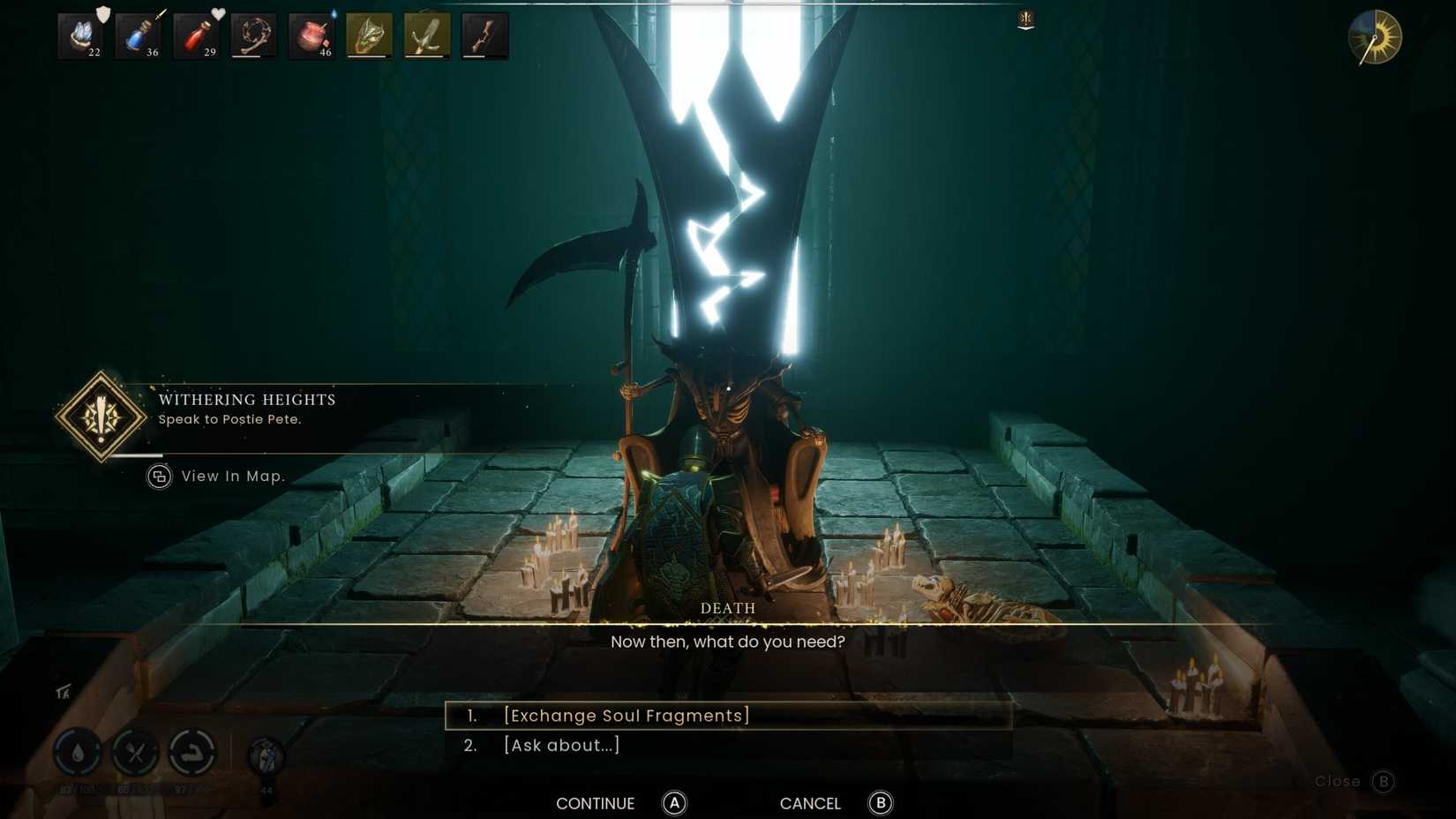 Withering Heights Meeting Death RuneScape Dragonwilds Fellhollow