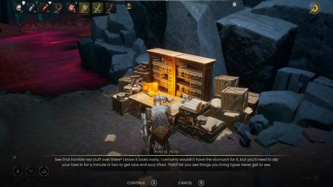 Withering Heights Meeting Postie Pete RuneScape Dragonwilds Fellhollow