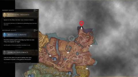 Withering heights Objective RuneScape Dragonwilds Fellhollow