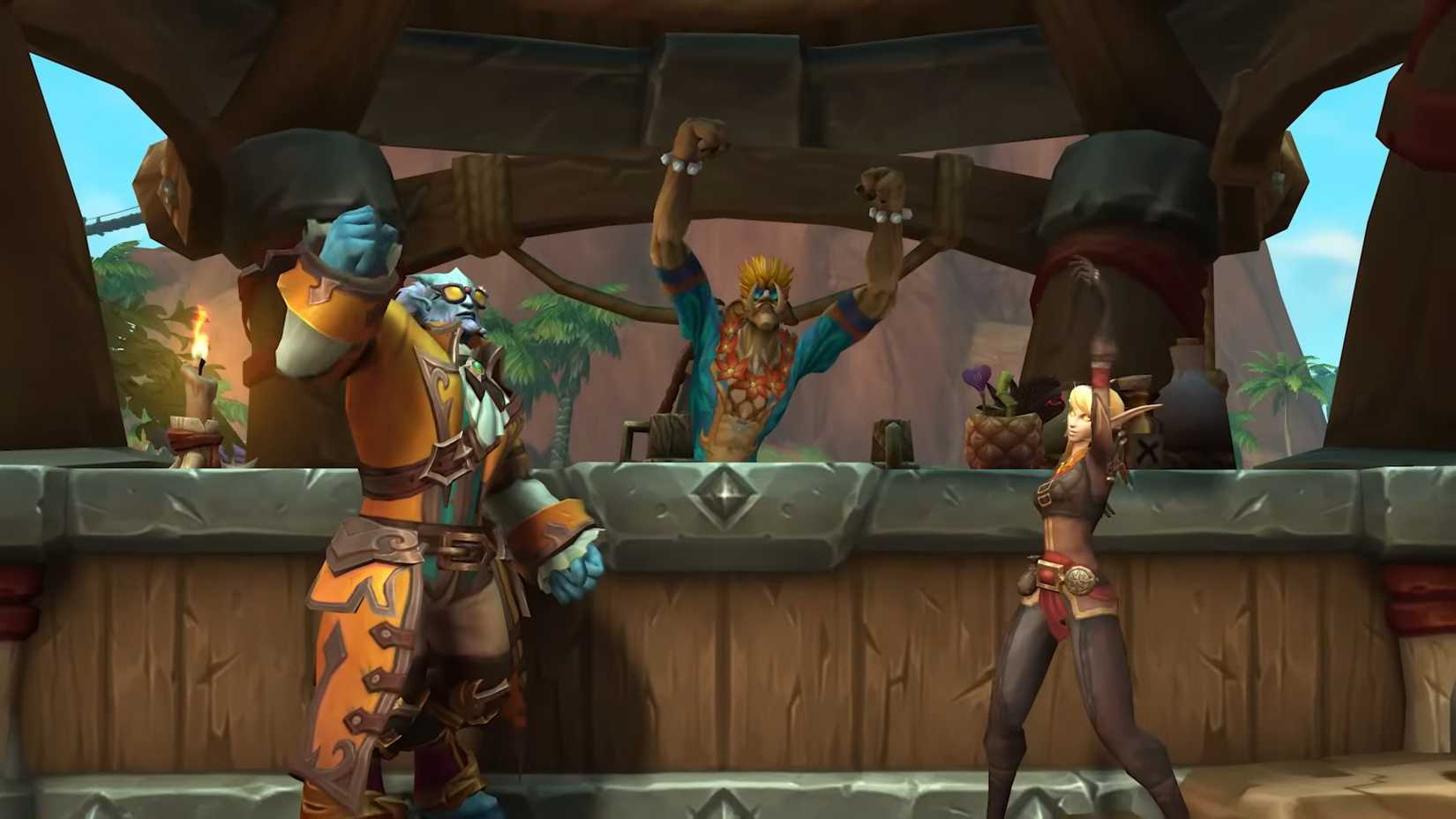 world of warcraft player housing razorwind shores smuggler blood elf