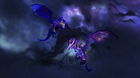 world of warcraft the war within season 3 dimensius mounts royal voidwing unbound star eater