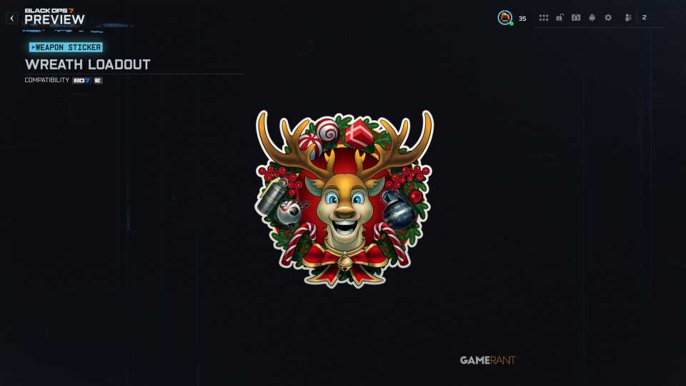 Wreath Loadout (Sticker)