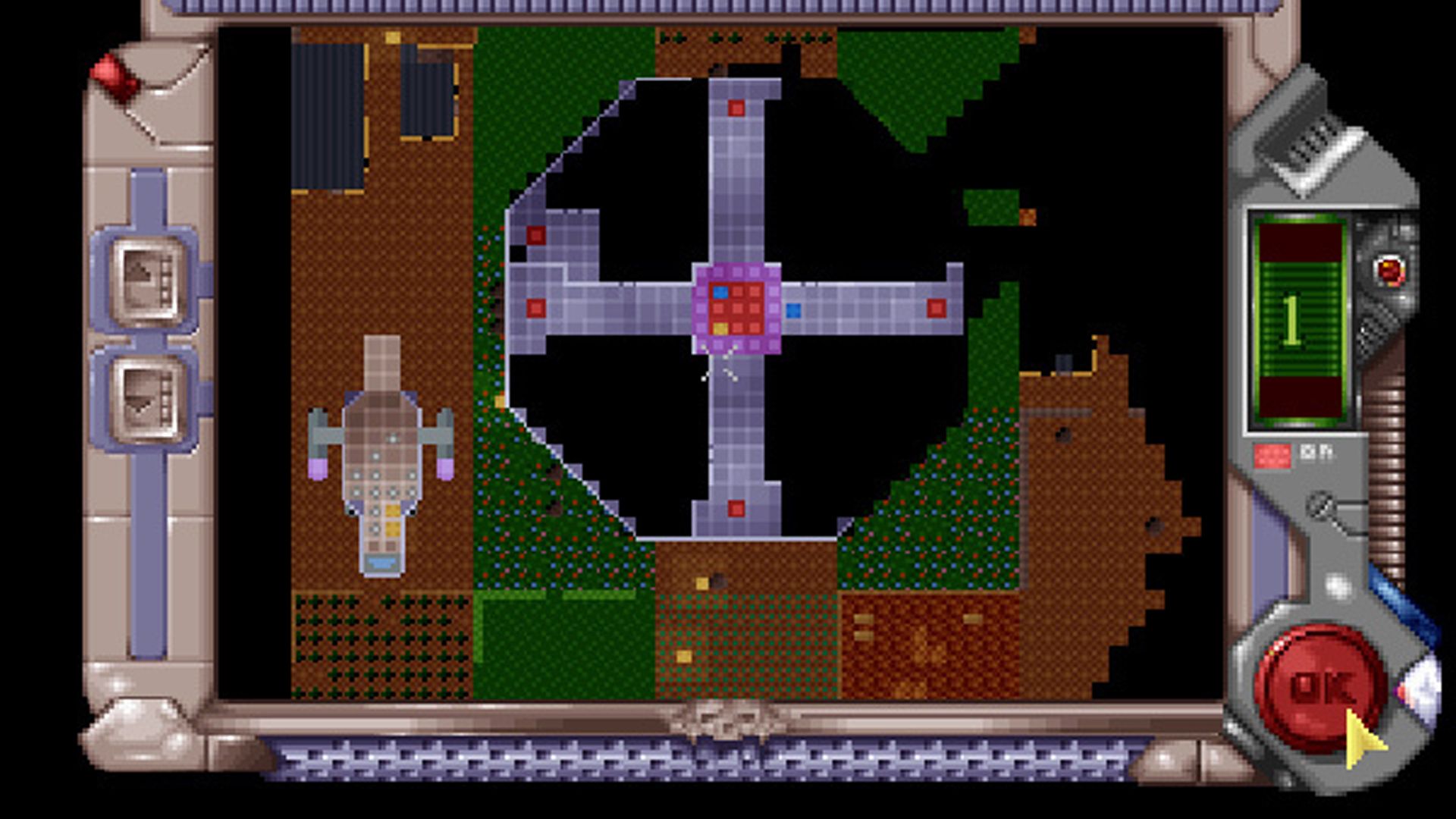 X-COM UFO Defense overhead map