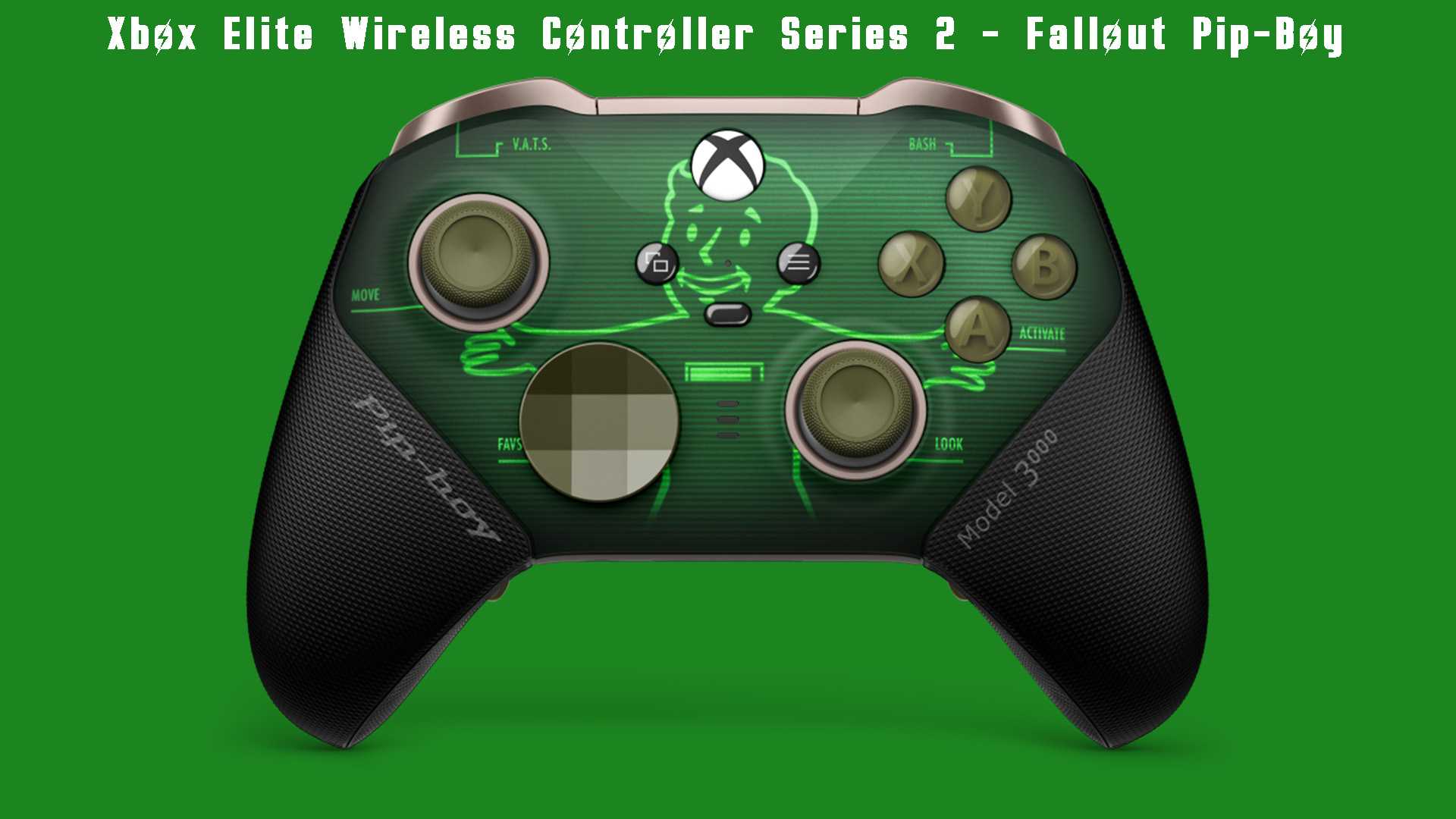 Fallout Custom Controllers Xbox Reveals New Fallout-Themed Controllers