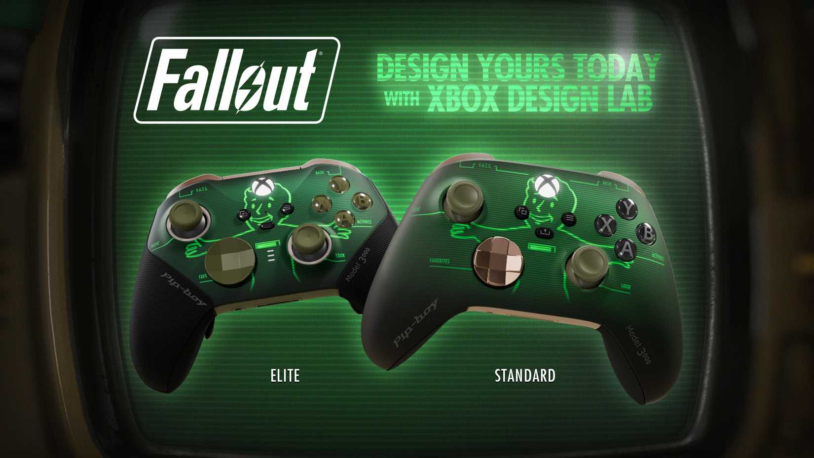 Xbox Fallout controllers