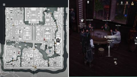 you lin madiao card location where winds meet