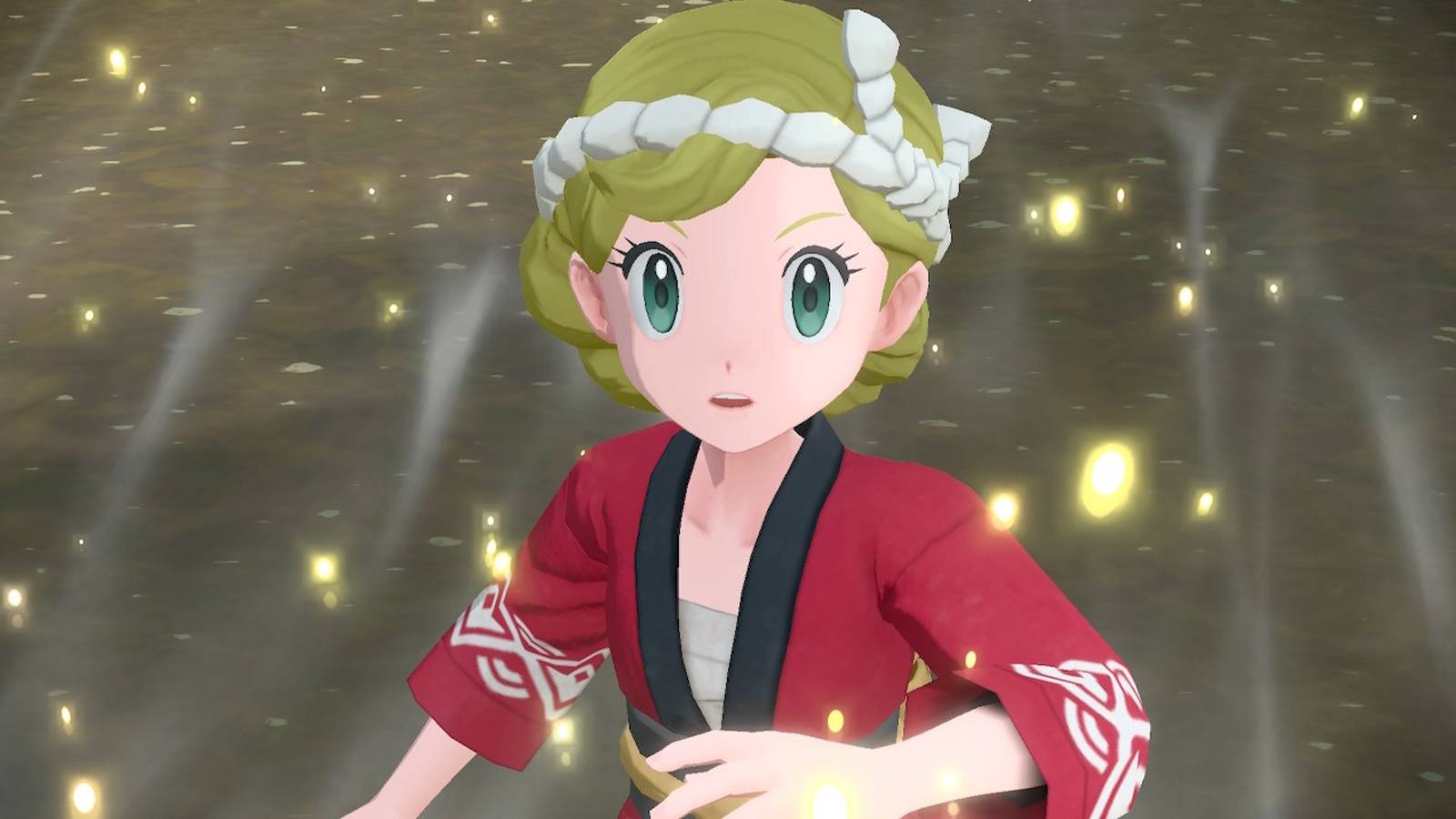 Your character in Pokemon Legends Arceus