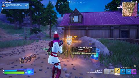 Yule Trooper Loot in Fortnite