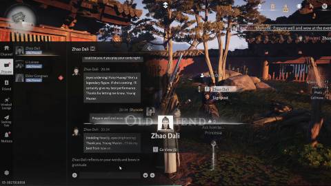 zhao dali befriend where wind meet