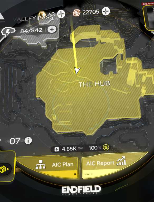 Map Endfield Arknights: Endfield - Interactive Map (Wuling)