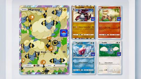 Pokemon TCG Pocket Mareep Drop Event Promo Cards