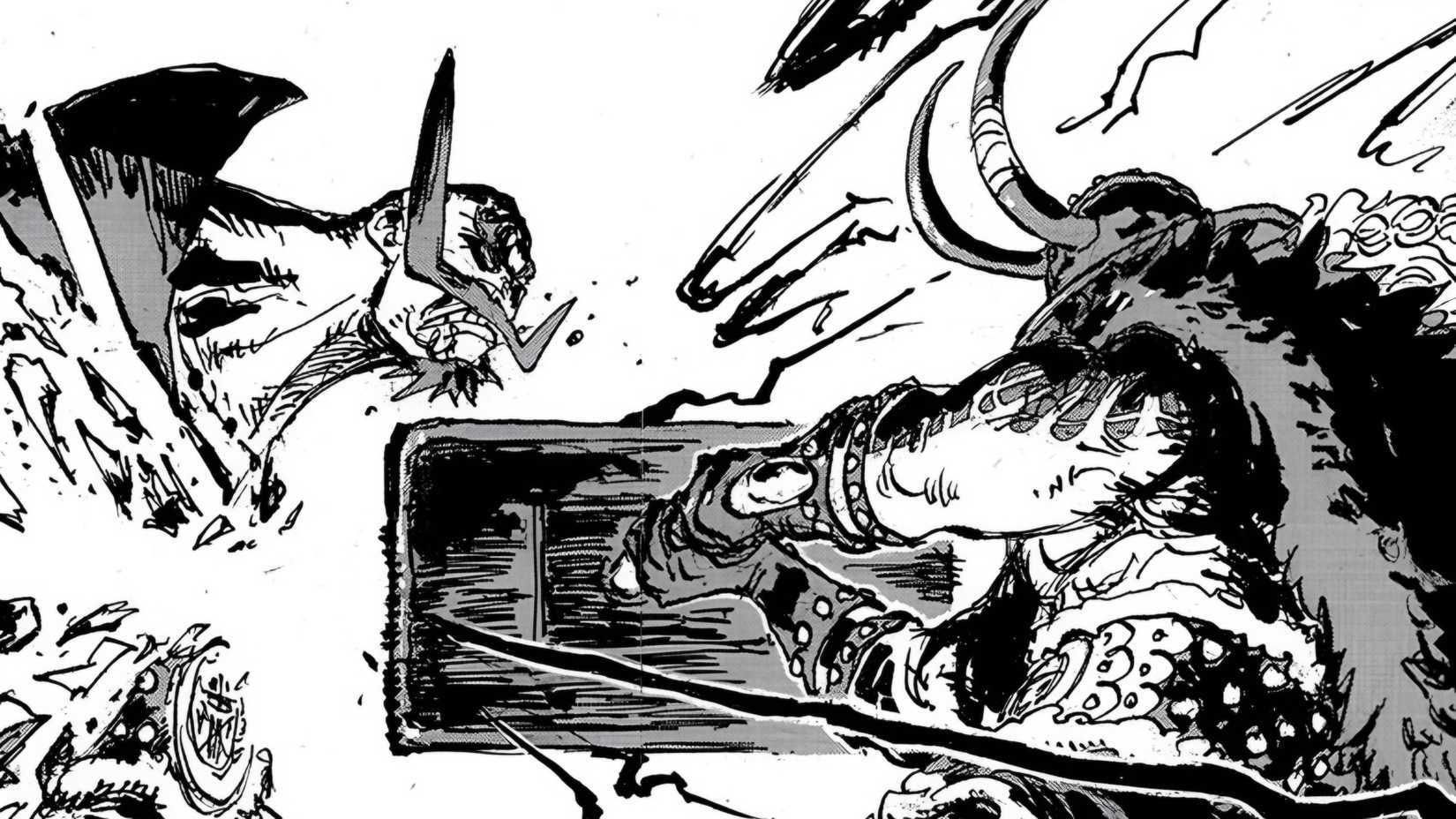 loki beats harald with his haki