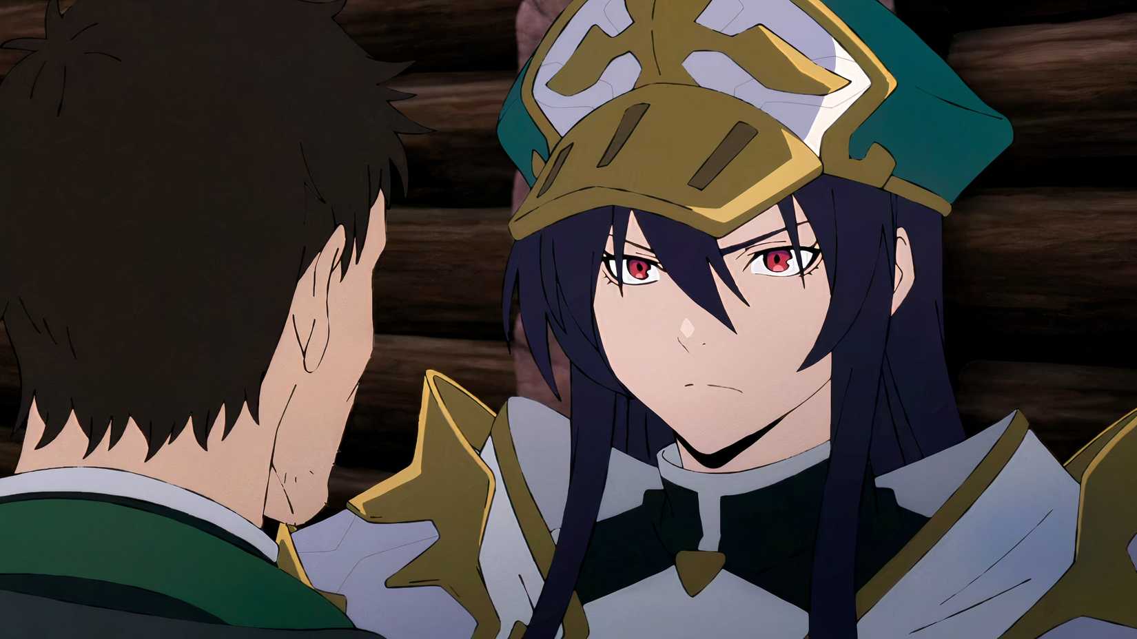 Sentenced To Be A Hero Episode 4 Kivia talking to a priest