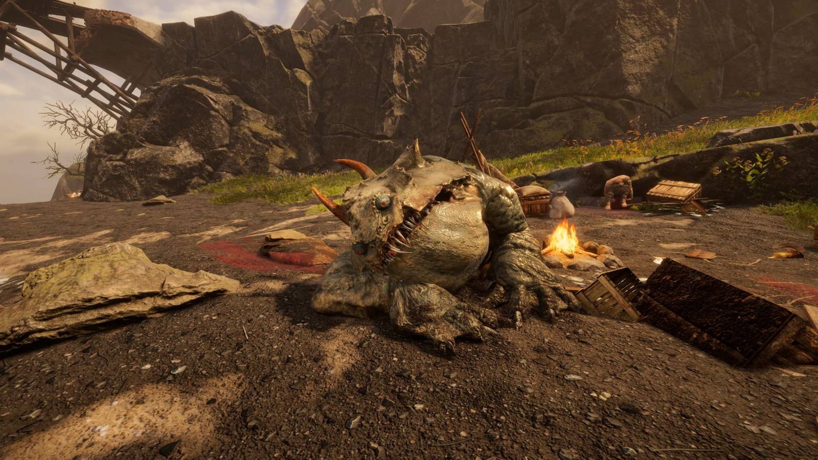 Tainted Grail The Fall of Avalon Sleeping Croakmaw