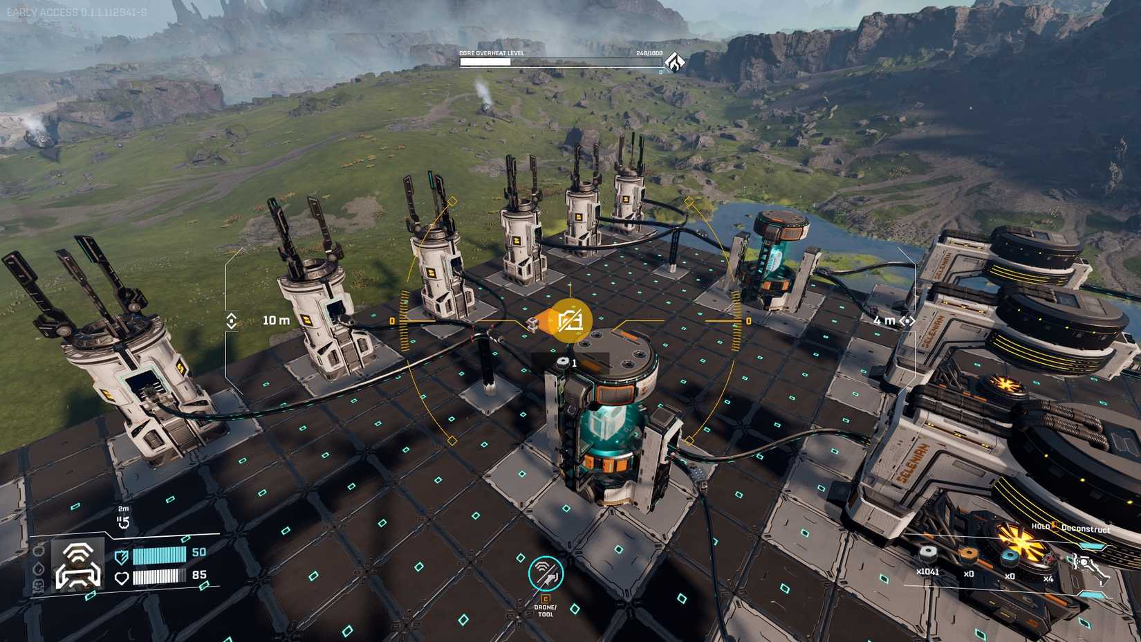 StarRupture Titanium production line