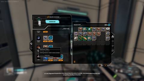 StarRupture Wolfram Plate Recipe Fabricator