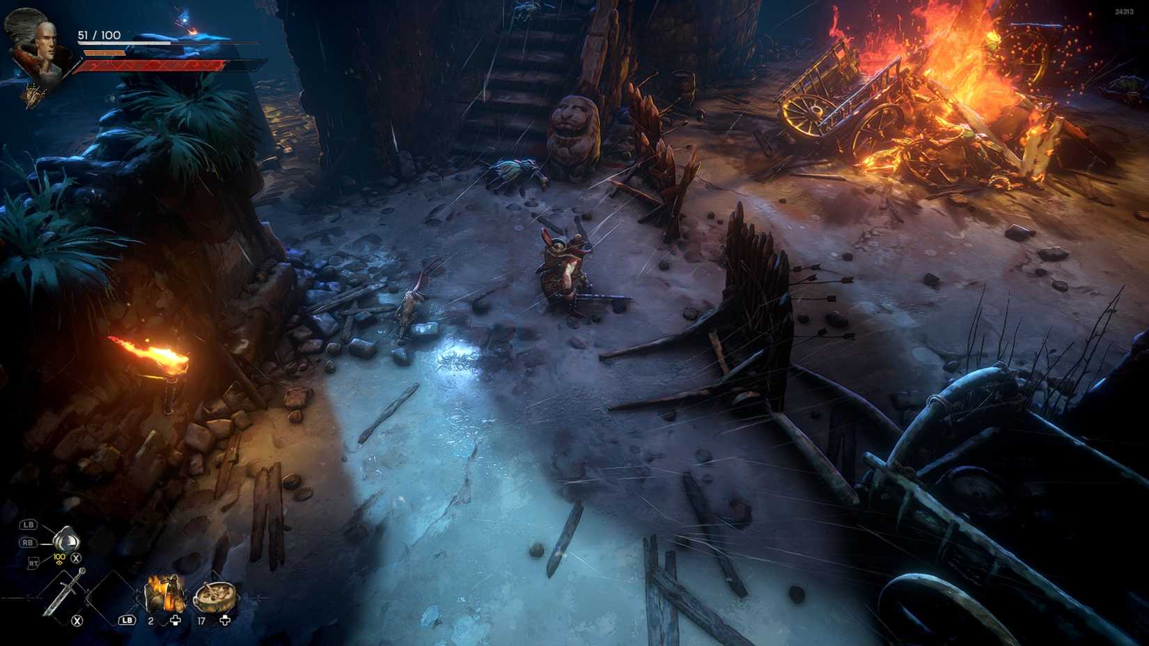 No rest for the Wicked Mariner's Keep Bonfire Courtyard