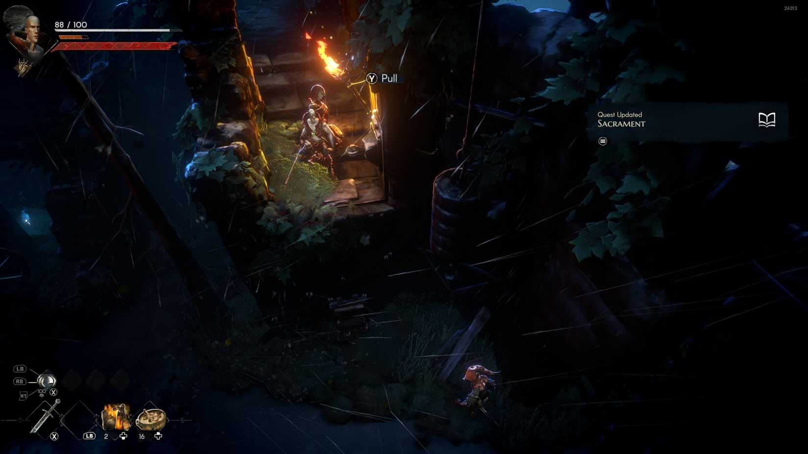 No rest for Wicked Gate Lever location Mariner's Keep