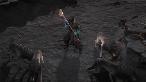 PoE2 Monk with Grip of Winter