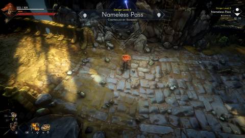 No Rest for the Wicked Nameless Pass entrance