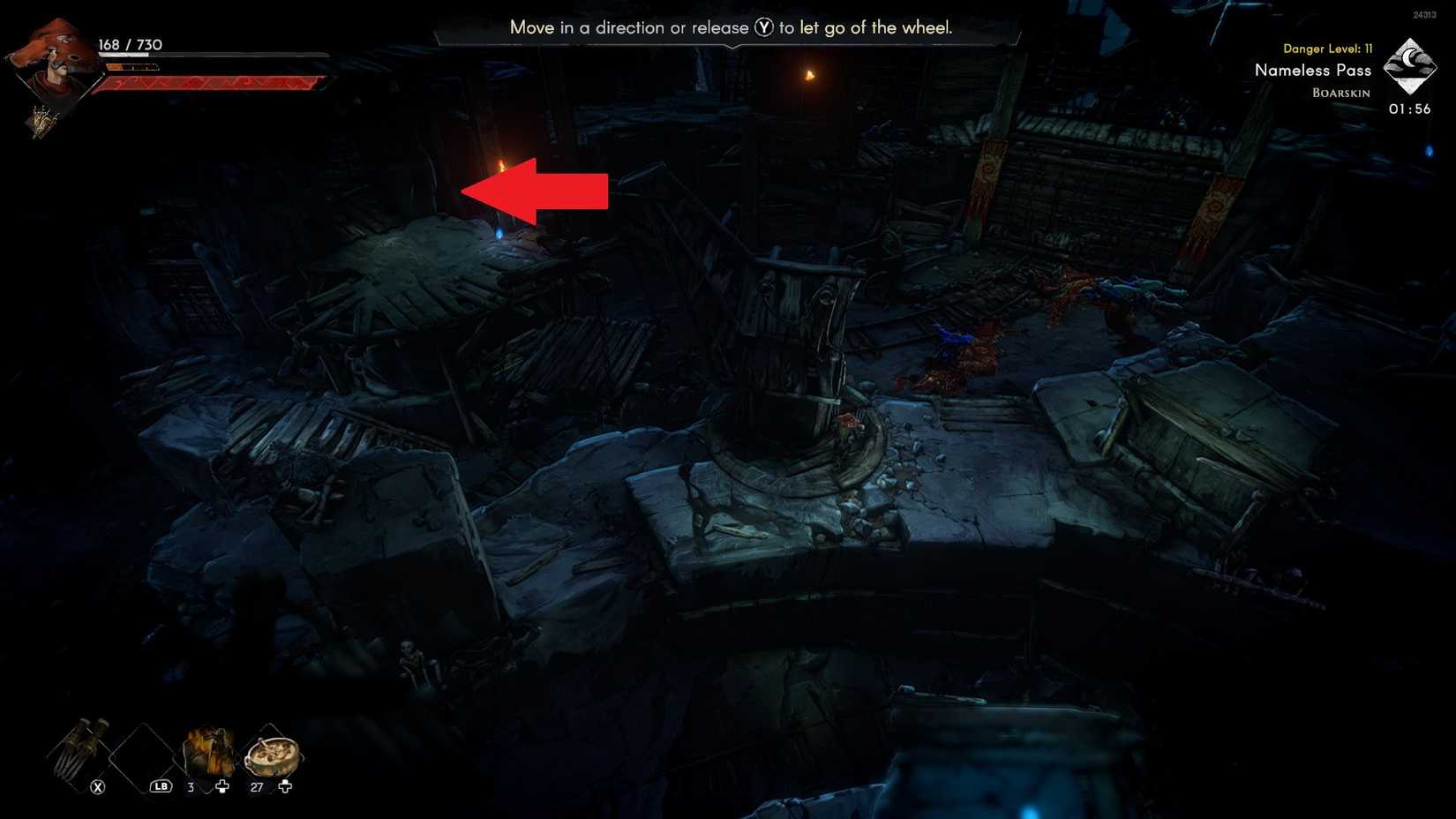 No Rest for the Wicked Mine Crane Jump