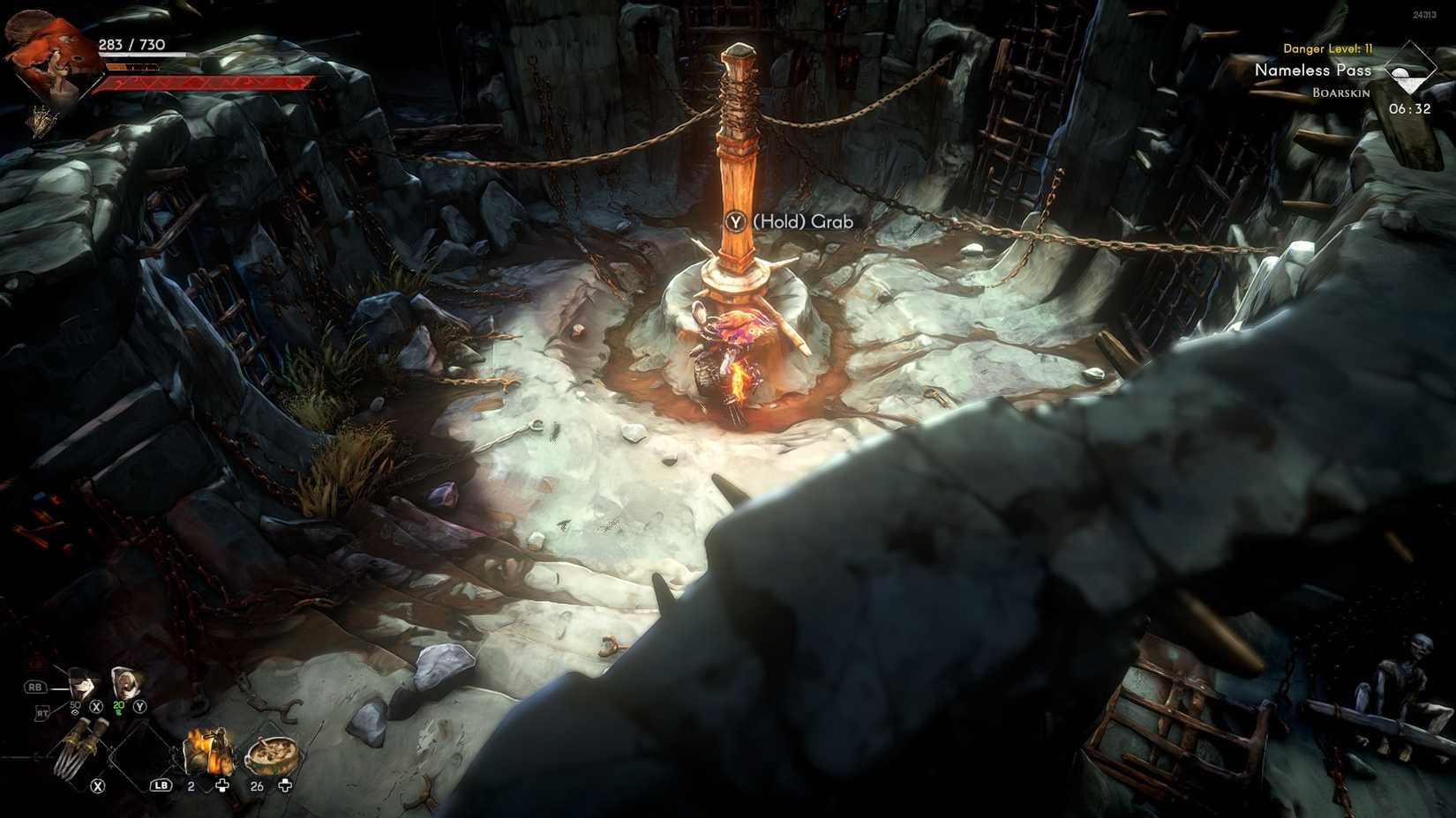 No Rest for the Wicked Servant of God oubliette mechanism