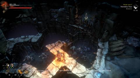 No Rest for the Wicked Servant of God Oubliette ledge path