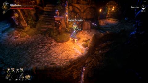 No Rest for the Wicked Captain Randolph location