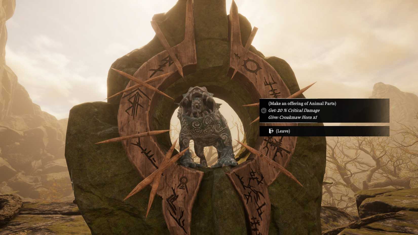 Tainted Grail The Fall of Avalon Croakmaw Shrine Cuanacht