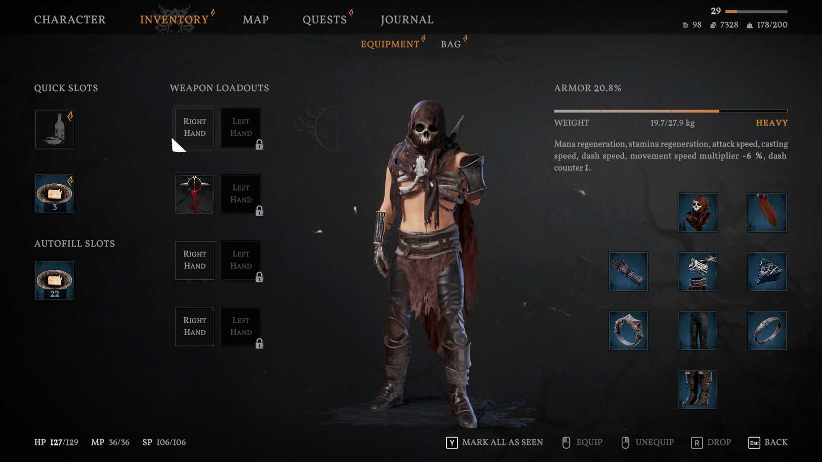 Tainted Grail The Fall of Avalon missing arm