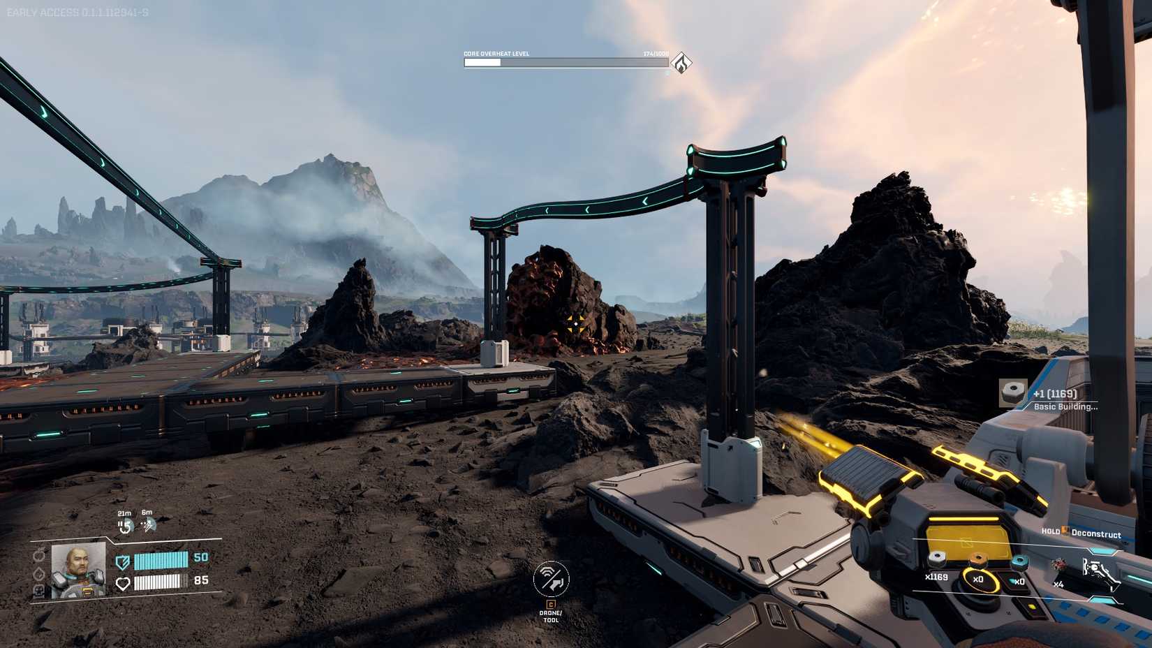 StarRupture Rail Connector Power Line