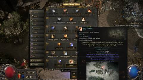 PoE 2 Siege Cascade description