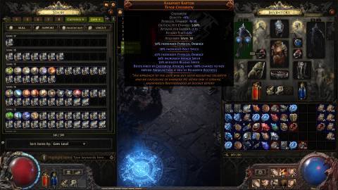 PoE2 Rampart Raptor stats