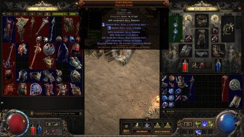 POE2 Earthbound stats