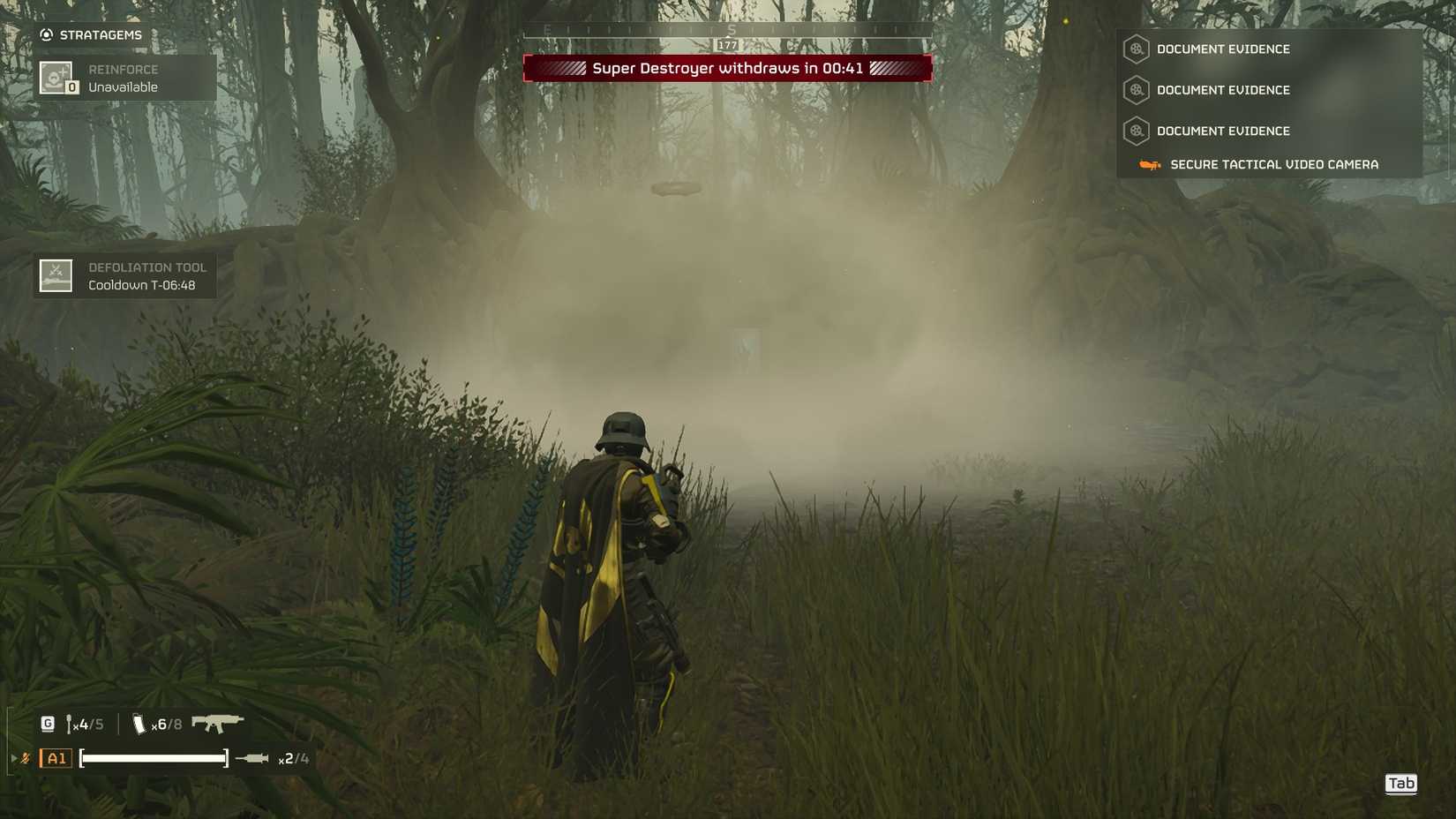 HD2 hidden embed smoke cloud