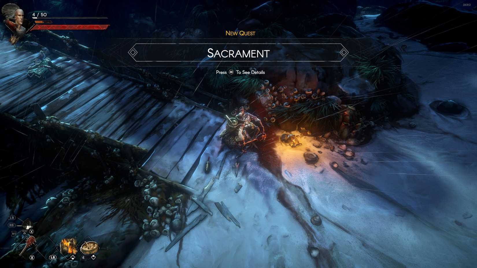 No rest for the starting point of the evil sacrament