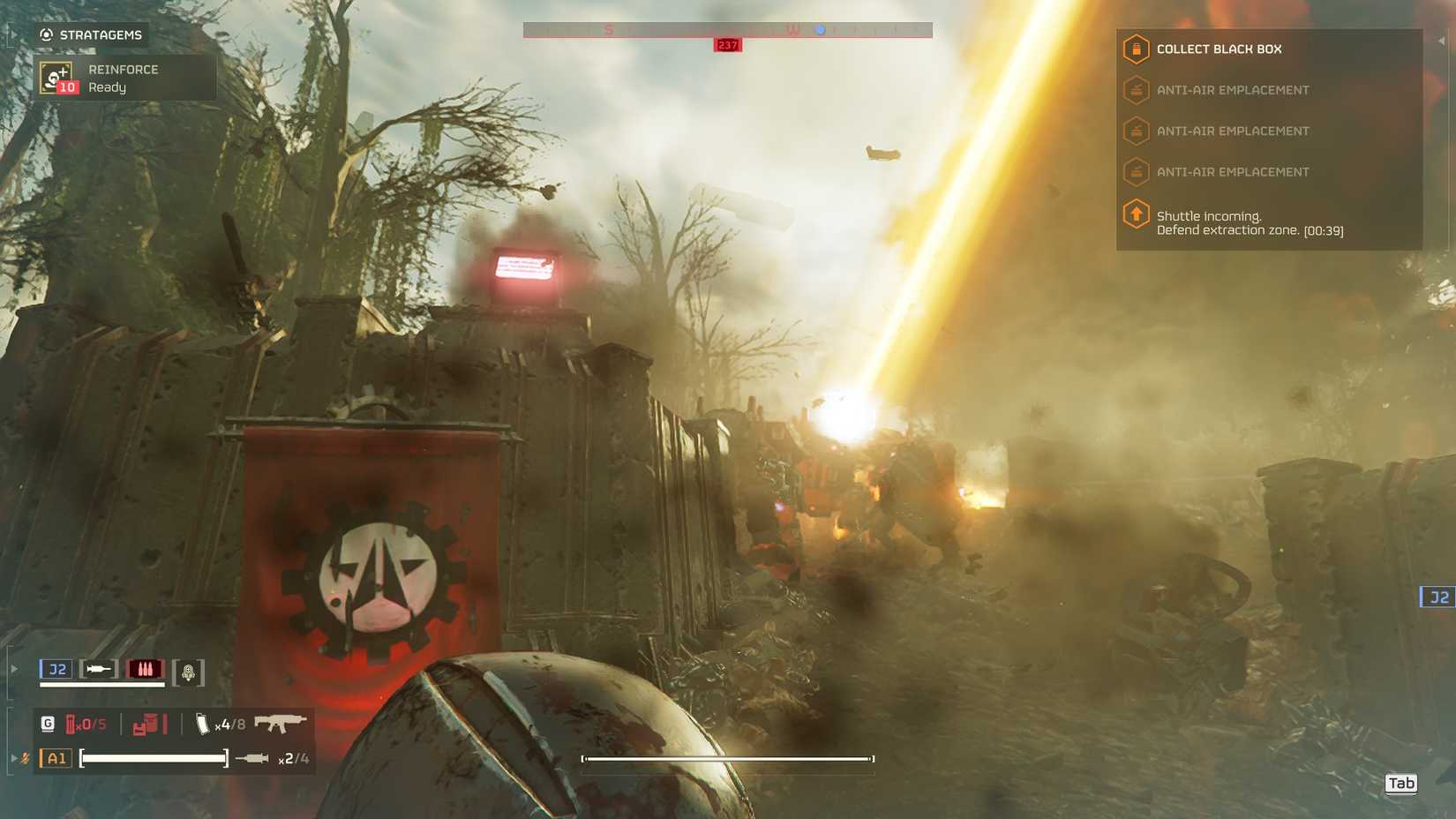 HD2 Orbital Laser in Commando Mission