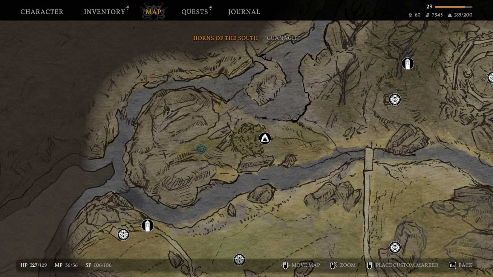 Tainted Grail The Fall of Avalon Croakmaw Tomb of the Good Druid map location