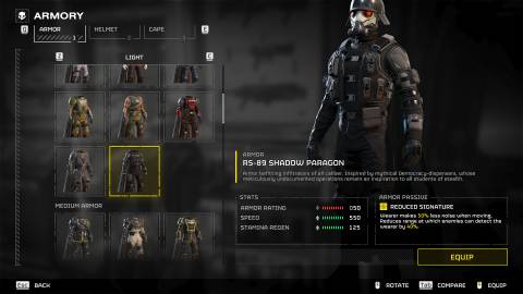 Helldivers 2 Reduced Signature Perk Armory