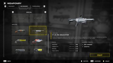 HD2 Re-Educator Pistol