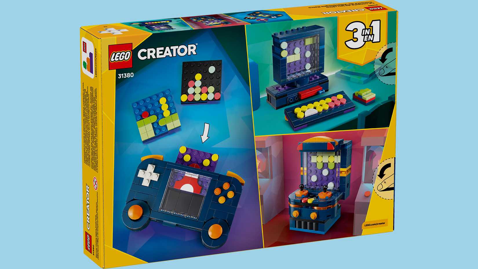 31380 LEGO Creator Retro Gaming Console box packaging