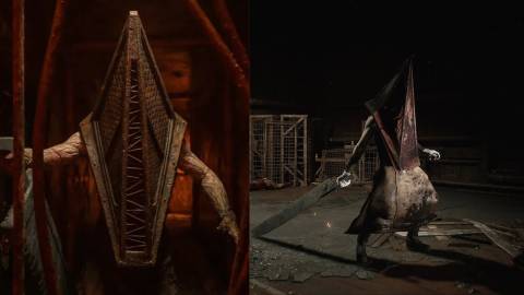 Pyramid head Return to Silent hill vs. silent hill 2