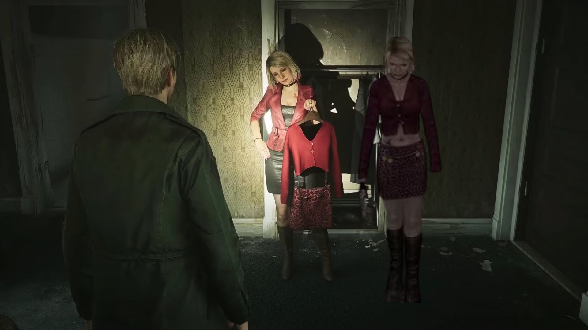 Maria Silent hill 2 vs. original clothes