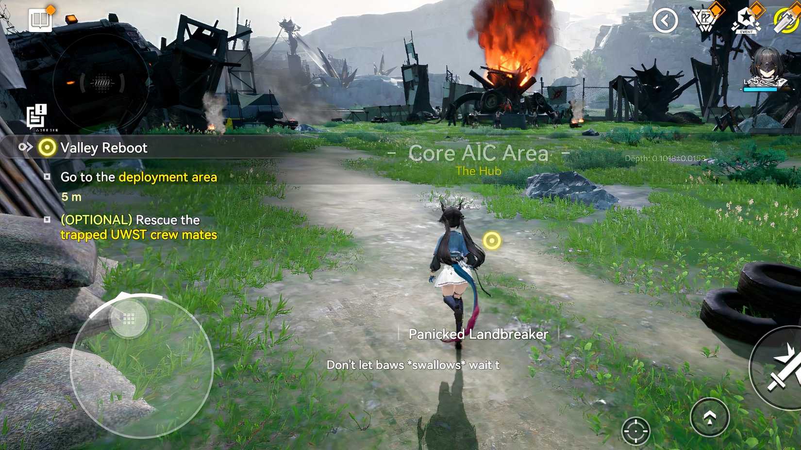 valley reboot quest deployment area in arknights endfield