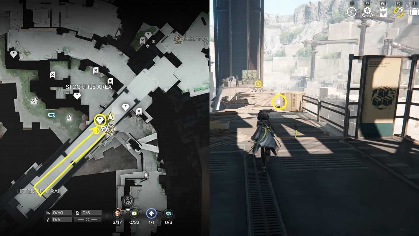 Aburrey Quarry Aurylene Location 8 In Arknights Endfield