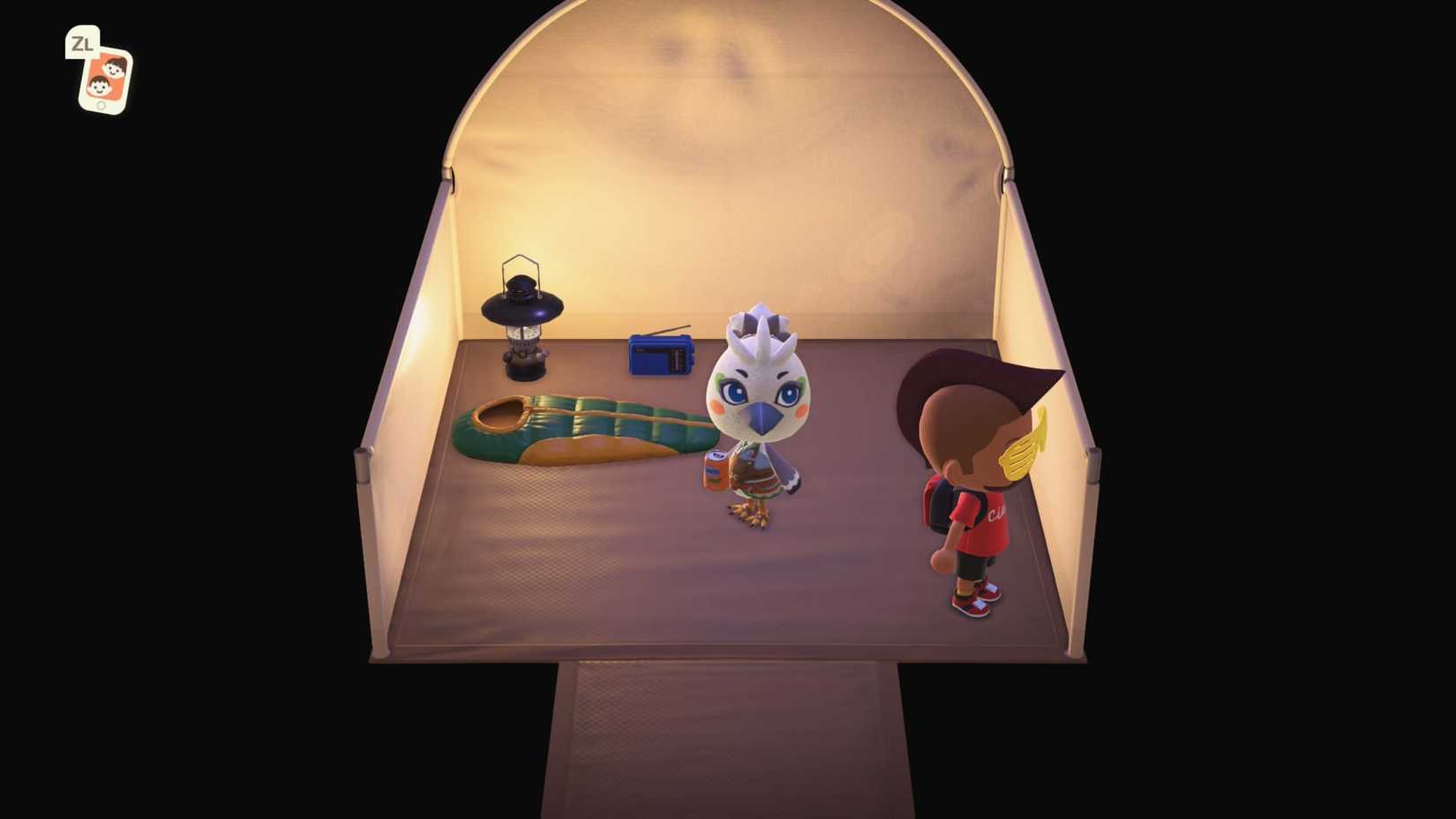 acnh tulin at the campsite