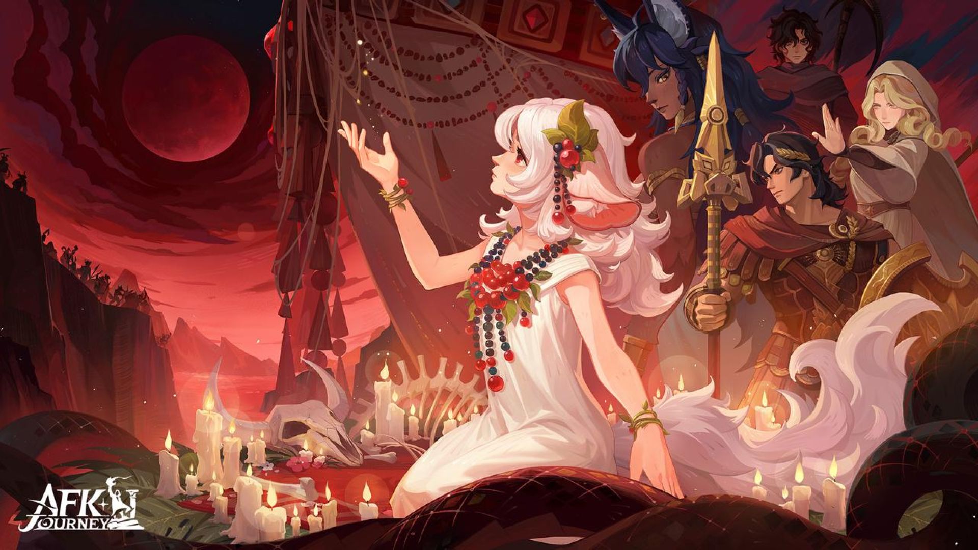 afk journey thorns of devotion season key art gala