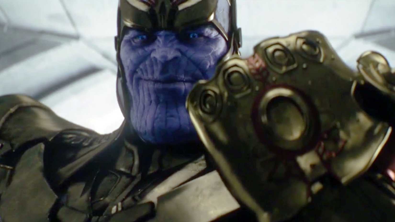 Thanos in the Avengers: Age of Ultron post-credits scene